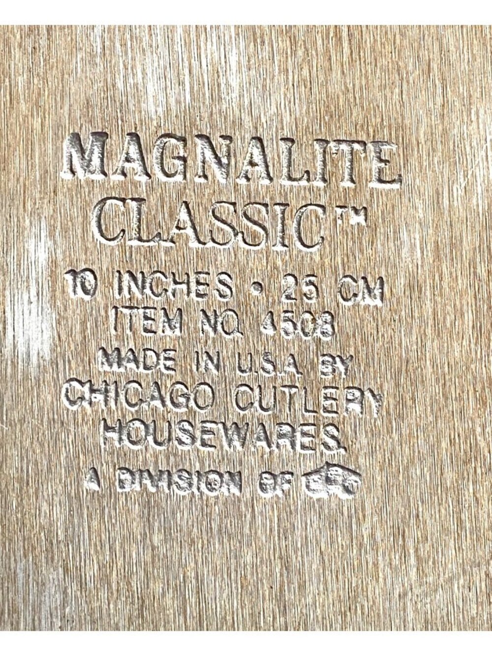 Magnalite Set of 2 Skillets Classic 10" Aluminum W Lid and 10" No Lid USA Made - Picture 5 of 16